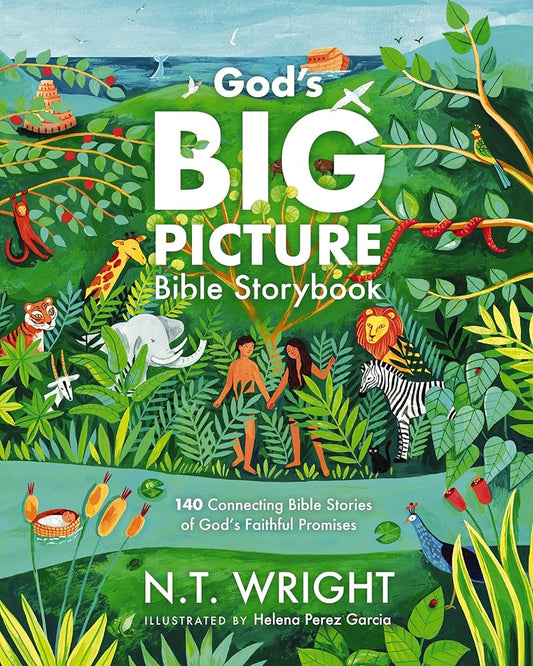 God's Big Picture Bible Storybook: 140 Connecting Bible Stories of God's Faithful Promises (God’s Big Picture Bible Stories) cover image