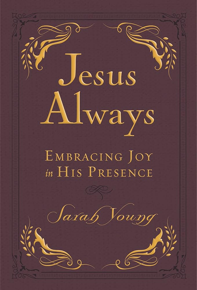 Jesus Always, Leathersoft, with Scripture References: Embracing Joy in His Presence (A 365-Day Devotional) cover image