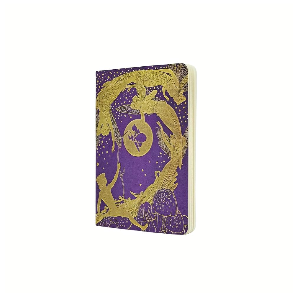 Violet Fairy A5 Unlined Softcover Cahier, 80pg, 100GSM by Paperblanks (Lang's Fairy Books) cover image