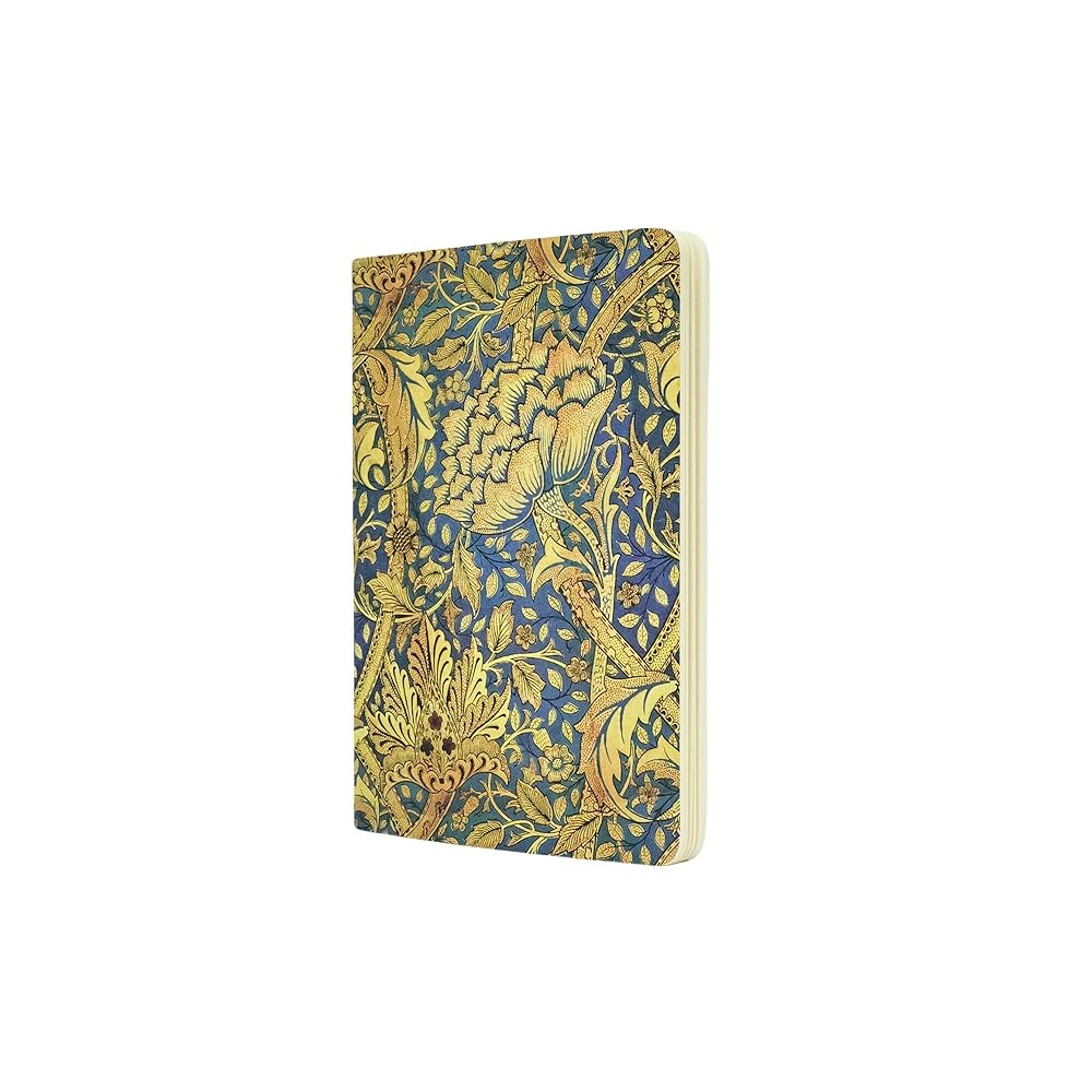 Morris Windrush A5 Dot Grid Softcover Cahier, 80pg, 100GSM by Paperblanks (William Morris) cover image