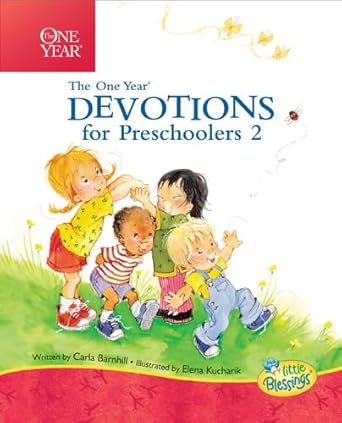 The One Year Devotions for Preschoolers 2: 365 Simple Devotions for the Very Young (Little Blessings) cover image