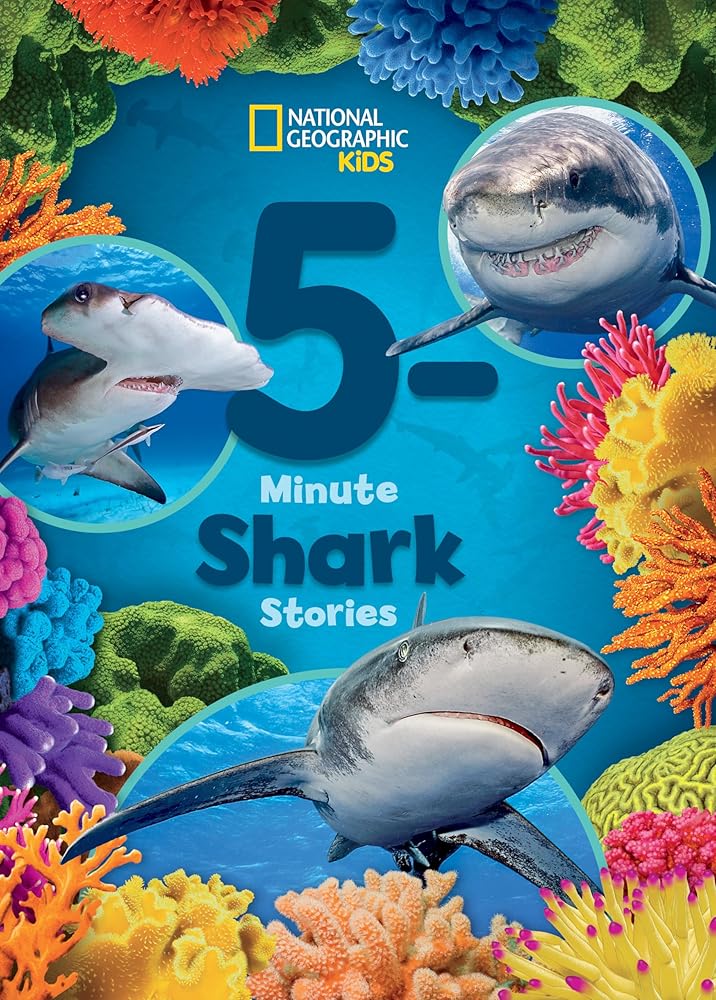 National Geographic Kids 5-Minute Shark Stories (5-Minute Stories) cover image