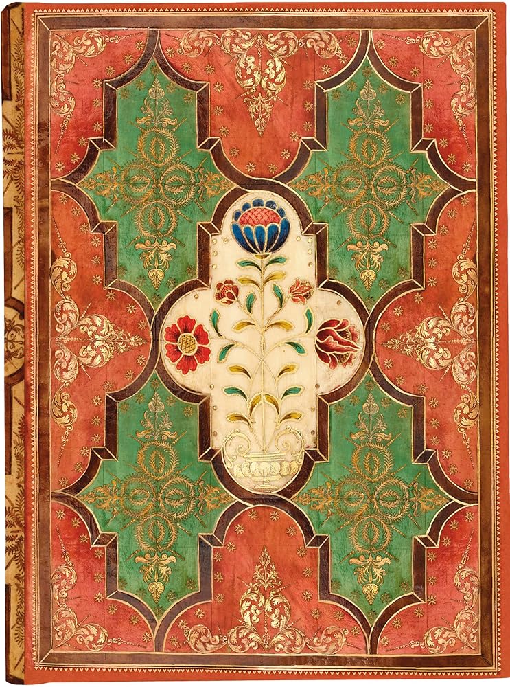 Floral Parchment Journal (Notebook, Diary) cover image
