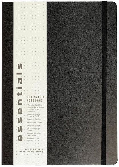 Essentials A4 Dot Matrix Notebook cover image