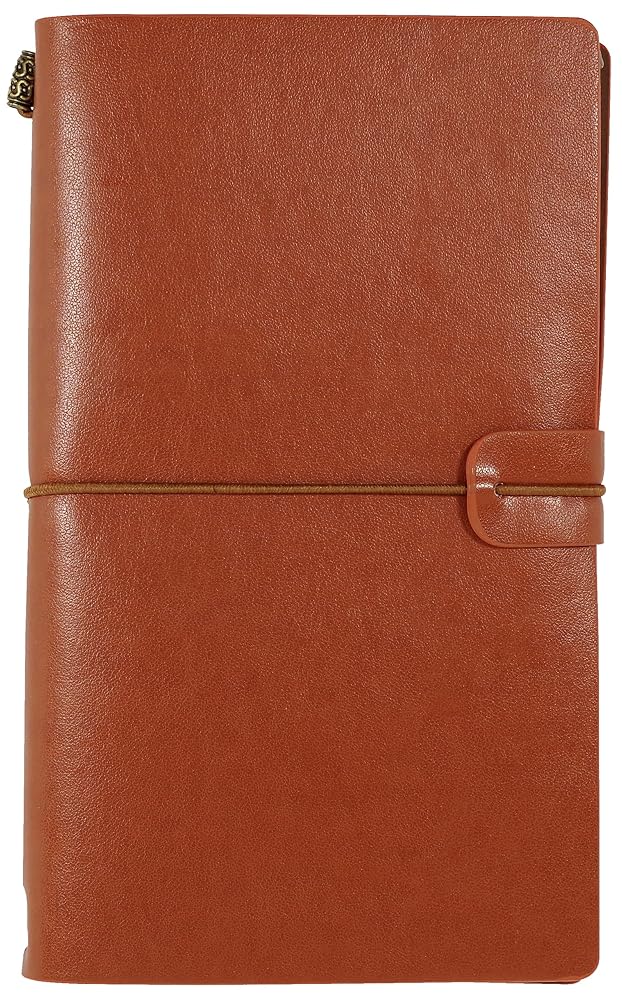 Voyager Refillable Journal - Nutmeg (Traveler's Journal, Planner, Notebook) cover image