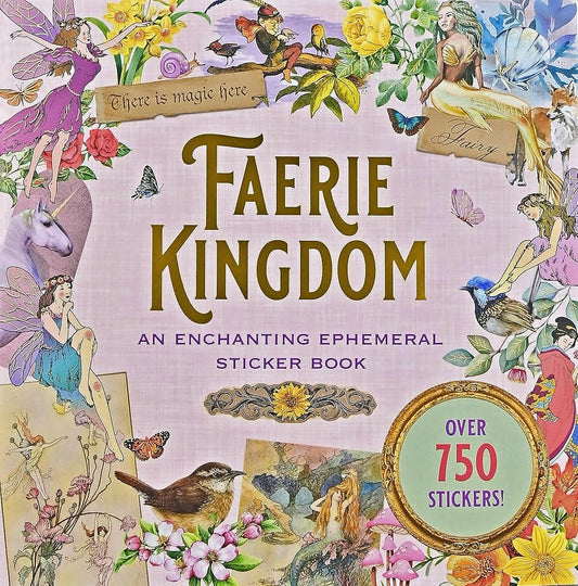 Faerie Kingdom Sticker Book (over 750 stickers) cover image