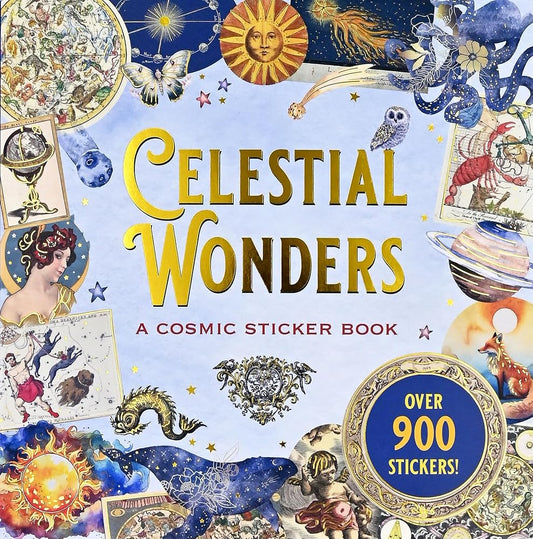 Celestial Wonders Sticker Book (over 900 stickers!) cover image