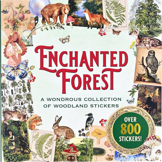 Enchanted Forest Sticker Book (over 800 stickers!) cover image