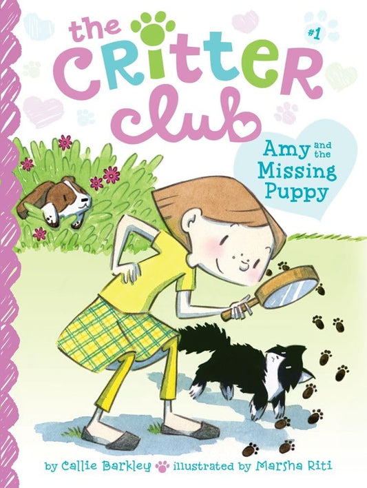Amy and the Missing Puppy (1) (The Critter Club) cover image