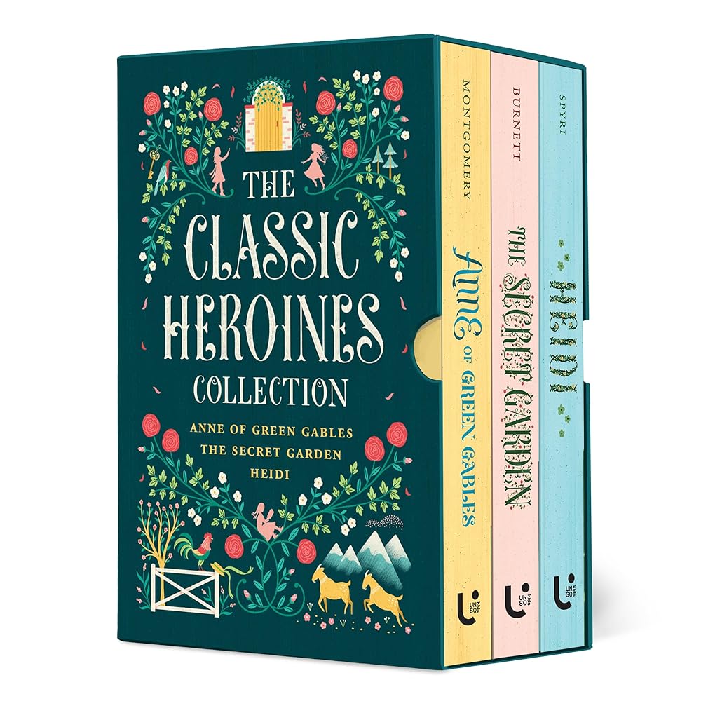 The Classic Heroines Collection Boxed Set: Anne of Green Gables, Heidi, The Secret Garden (Children's Signature Editions) cover image