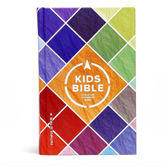 CSB Kids Bible, Hardcover, Red Letter, Presentation Page, Study Helps for Children, Full-Color Inserts and Maps, Easy-to-Read Bible Serif Type cover image