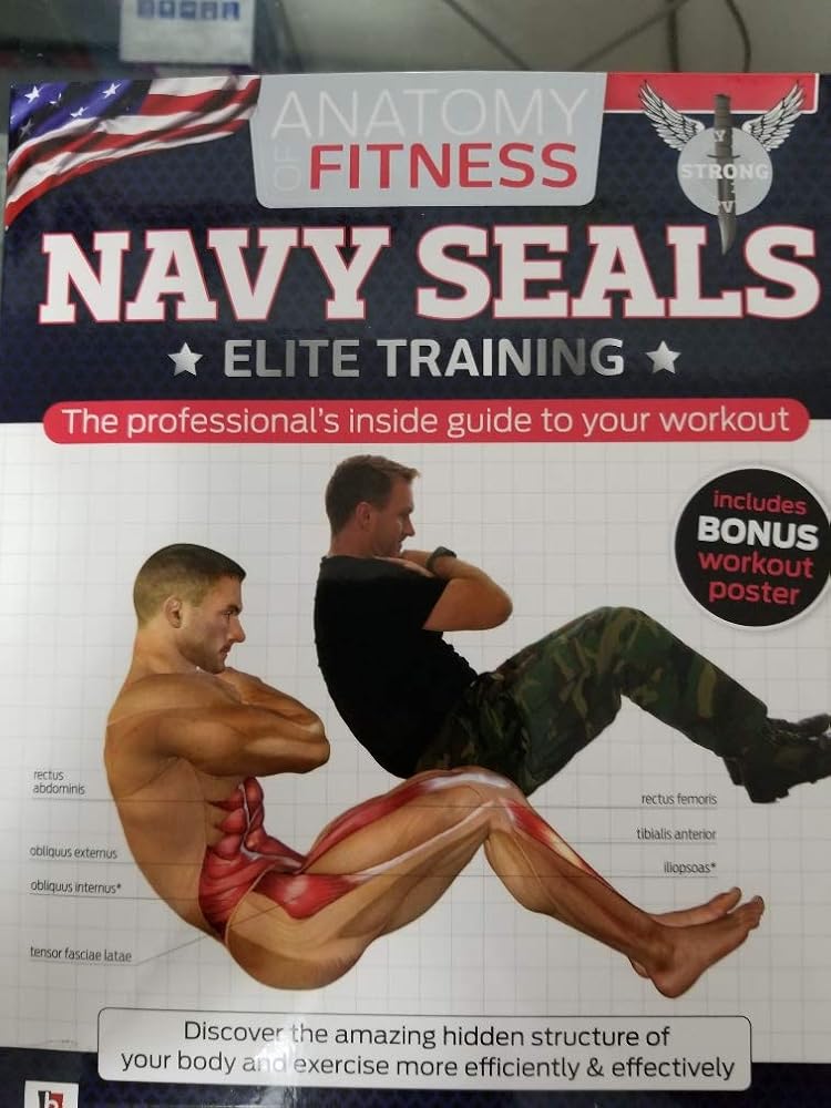 Anatomy of Fitness Elite Training Navy Seals Workout by Hinkler (2014) Paperback cover image