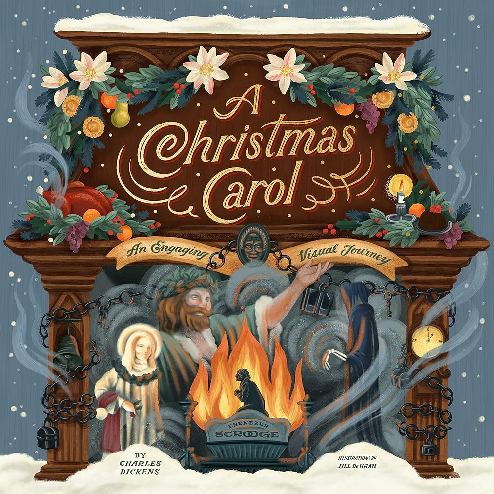 A Christmas Carol: An Engaging Visual Journey (Visual Journey Series) cover image