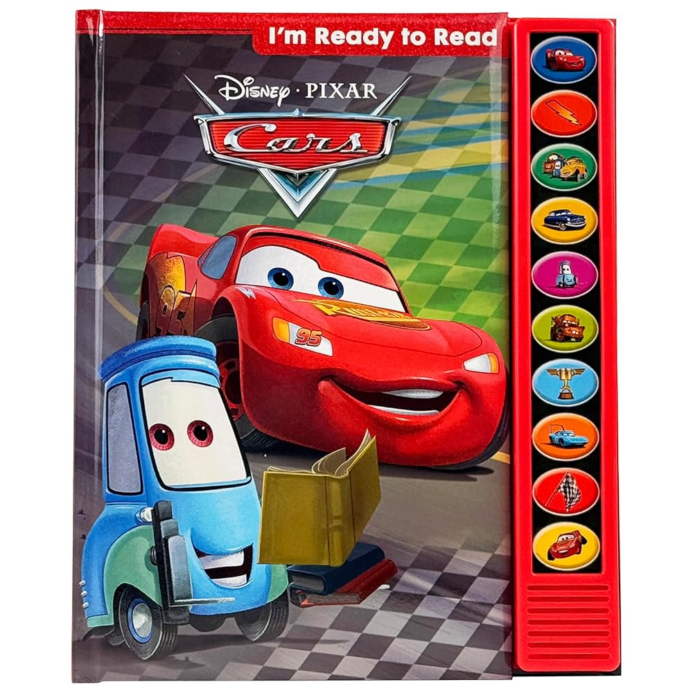 Disney Pixar Cars - I'm Ready to Read with Lightning McQueen - Play-a-Sound - PI Kids cover image