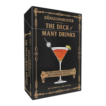 Düngeonmeister: The Deck of Many Drinks: The RPG Cocktail Recipe Deck with Powerful Effects! (Düngeonmeister Series) cover image