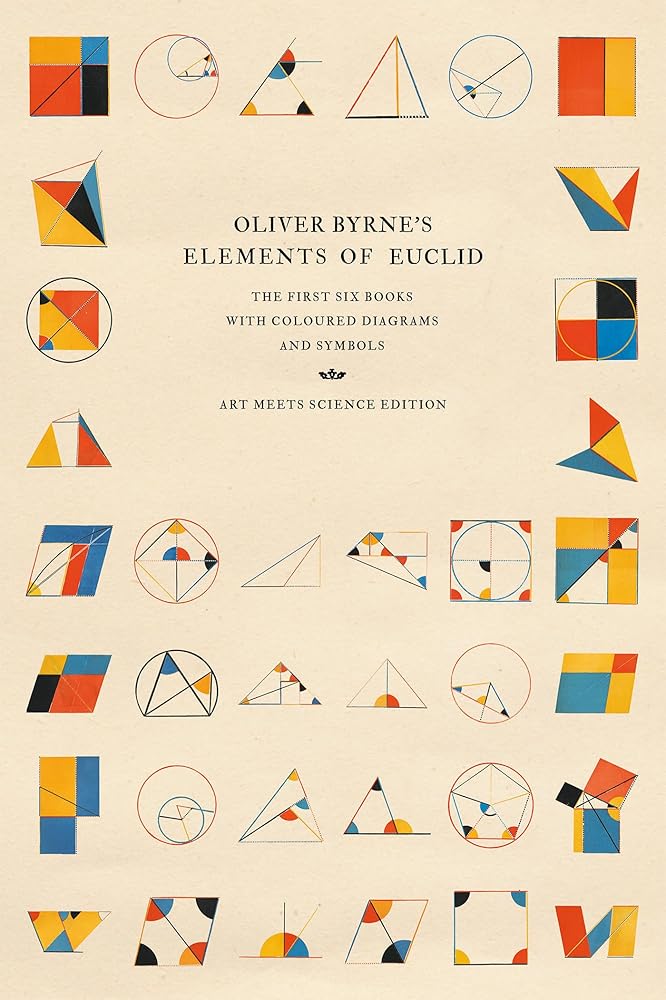 Oliver Byrne's Elements of Euclid: The First Six Books with Coloured Diagrams and Symbols cover image