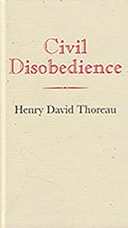 Civil Disobedience (Books of American Wisdom) cover image