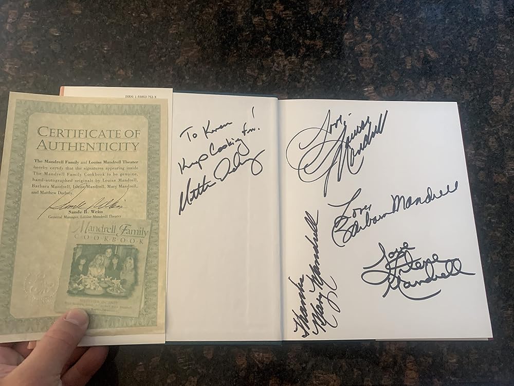 The Mandrell Family Cookbook cover image