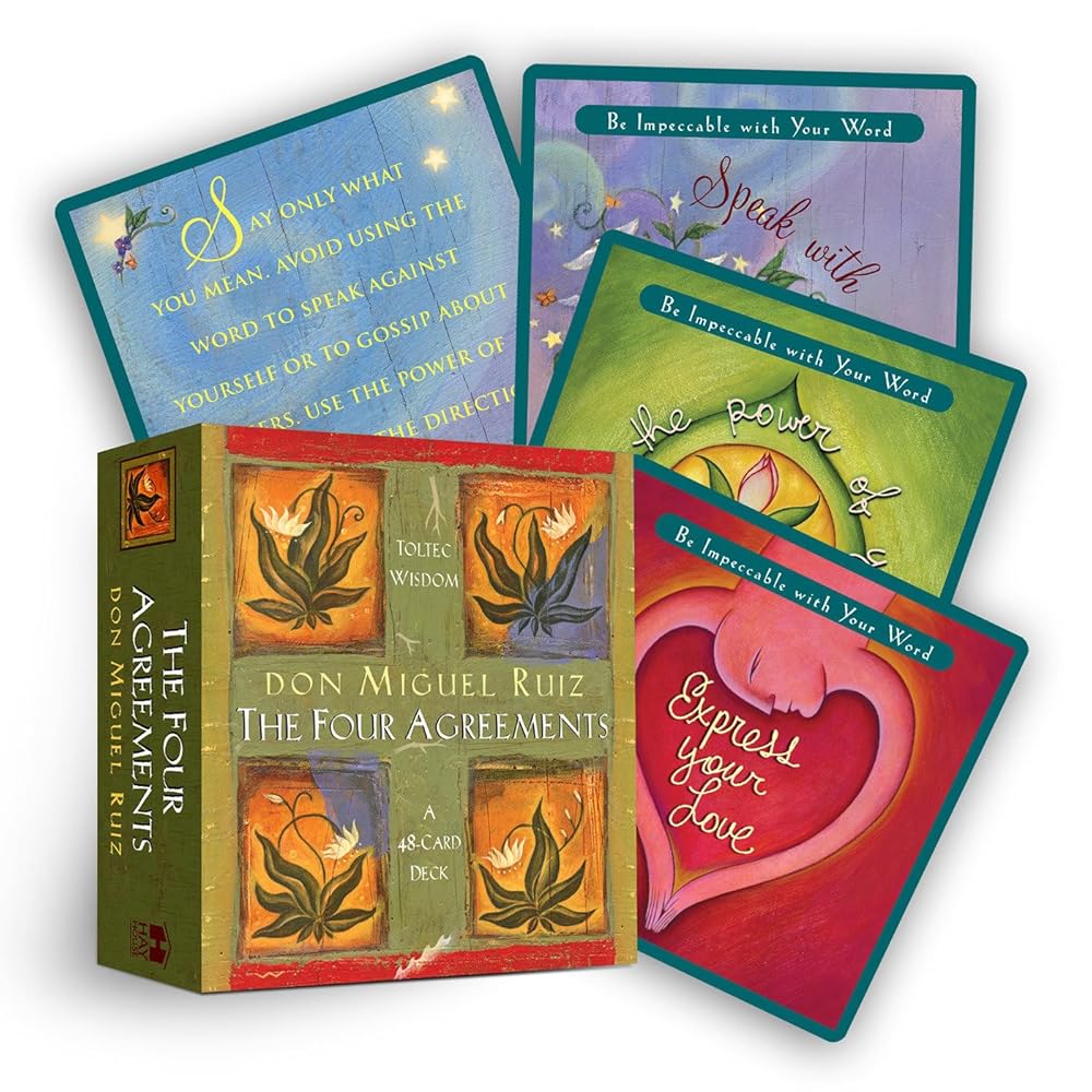 The Four Agreements: A 48-Card Deck cover image