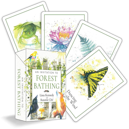 An Invitation to Forest Bathing: 52 Full-Color Activity Cards to Find Yourself in Nature cover image