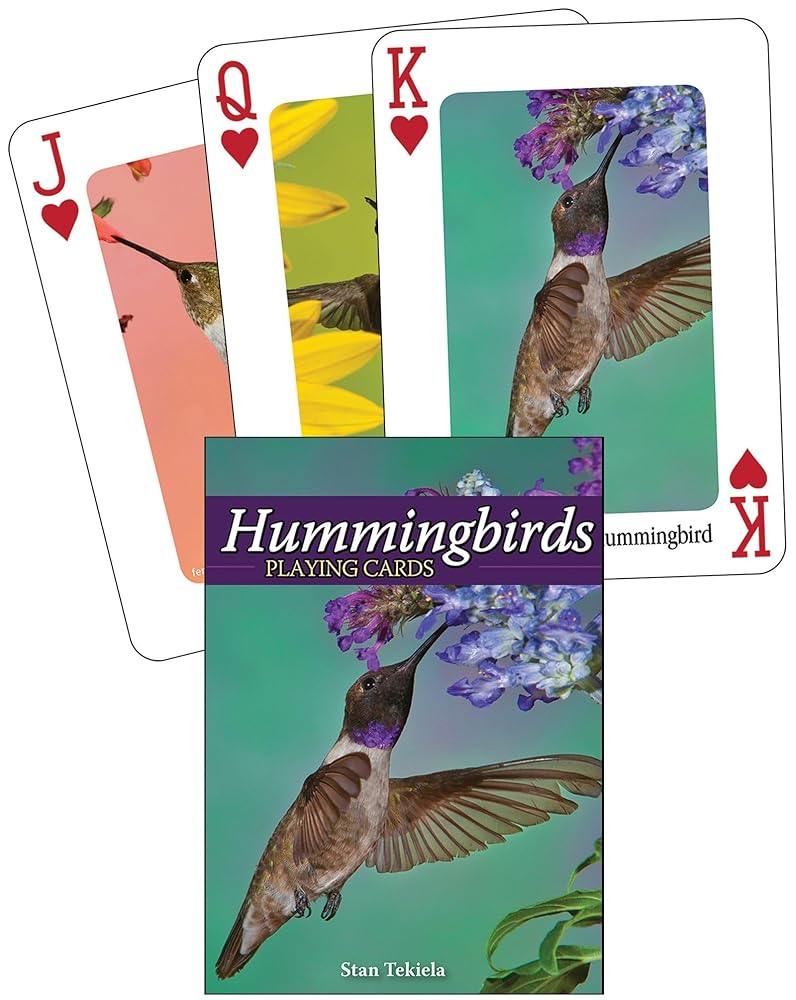 Hummingbirds Playing Cards cover image