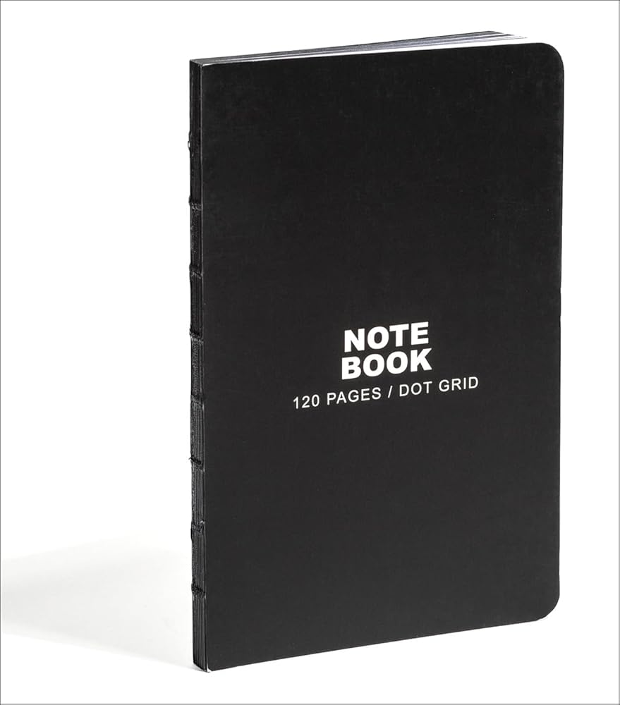 teNeues - Small Bullet Journal Paperback - 120 Dot-Grid Pages with Lay Flat Binding, Classic Black: Small Bullet JournalBlack Small Bullet Journal: Small Bullet Journal cover image