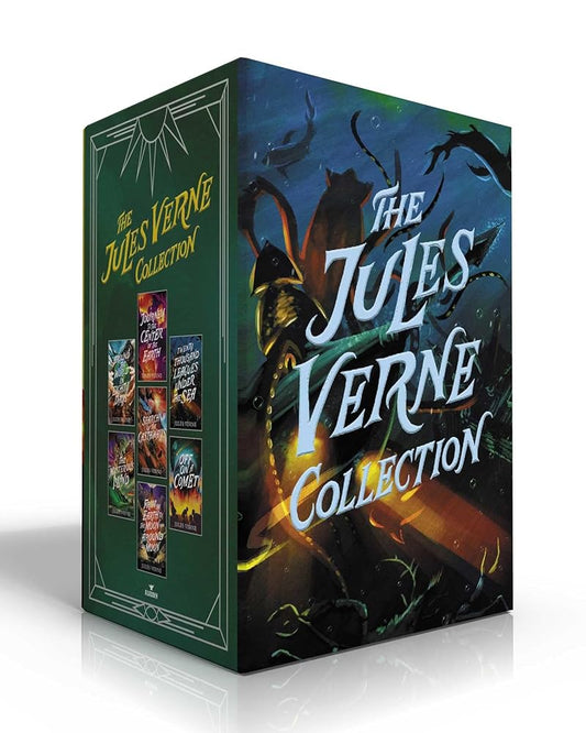 The Jules Verne Collection (Boxed Set): Journey to the Center of the Earth; Around the World in Eighty Days; In Search of the Castaways; Twenty ... the Moon and Around the Moon; Off on a Comet cover image