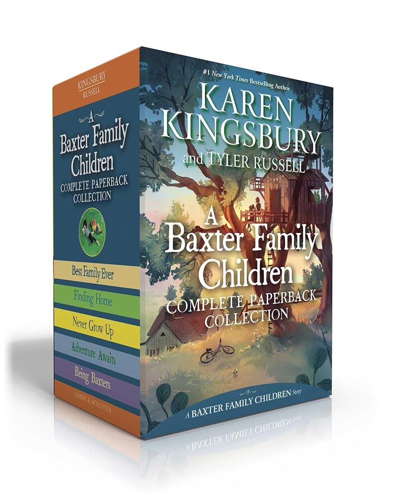 A Baxter Family Children Complete Paperback Collection (Boxed Set): Best Family Ever; Finding Home; Never Grow Up; Adventure Awaits; Being Baxters (A Baxter Family Children Story) cover image