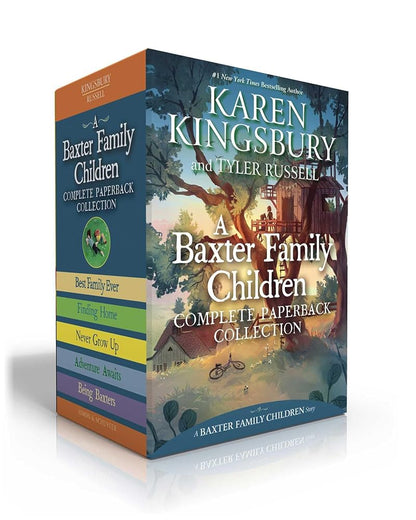 A Baxter Family Children Complete Paperback Collection (Boxed Set): Best Family Ever; Finding Home; Never Grow Up; Adventure Awaits; Being Baxters (A Baxter Family Children Story) cover image