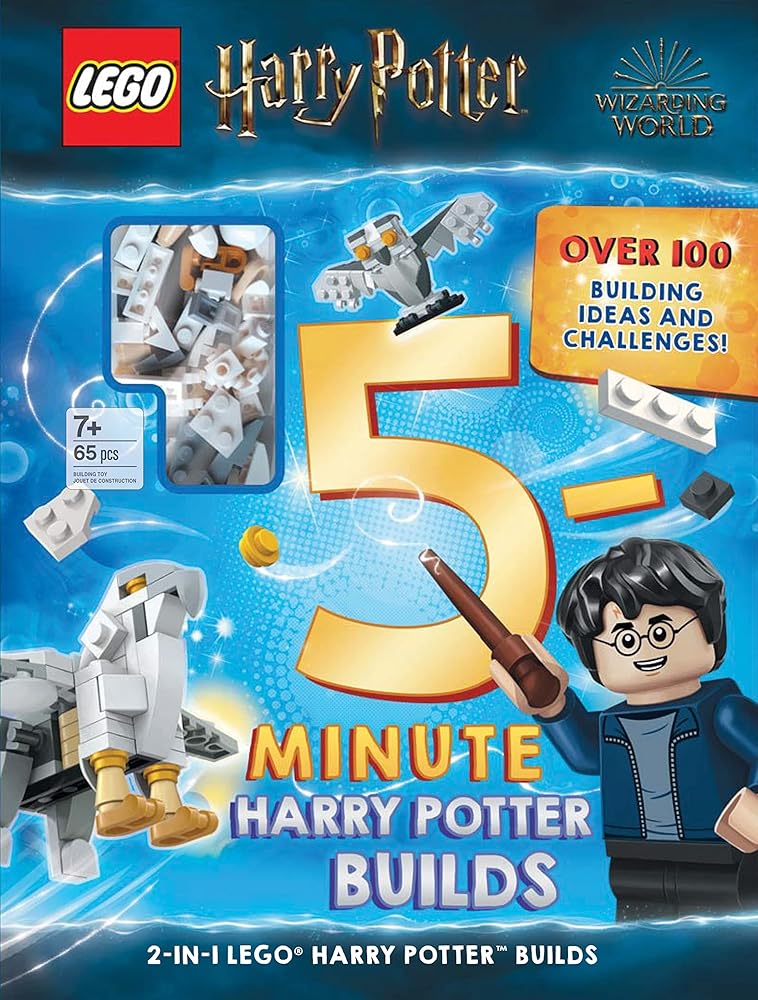 LEGO® Harry Potter™ 5-Minute Builds: 100+ Quick Model Build Ideas, Basic Brick Kit, and Awesome Activities to Inspire Imagination and Creativity! cover image