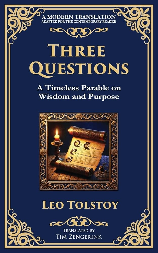 Three Questions: The Wisdom of the Present Moment and the Power of Compassion (Library of Alexandria) cover image