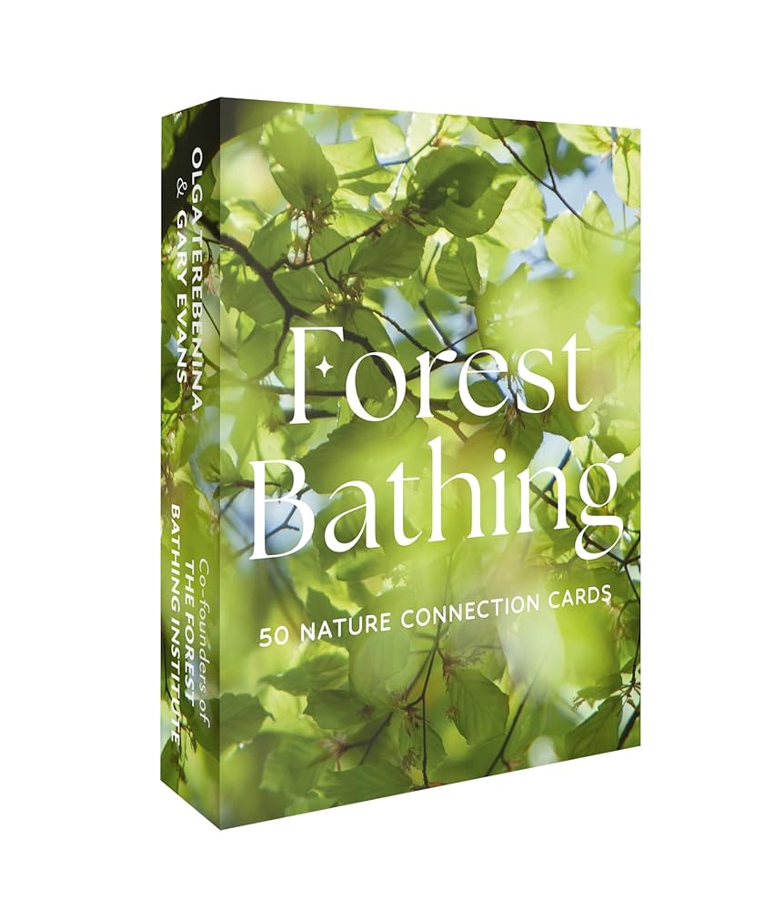 Forest Bathing: 50 nature connection cards cover image