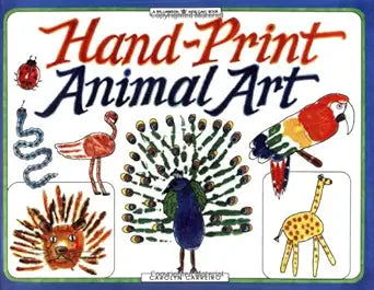 Hand-Print Animal Art (Williamson Kids Can! Series) cover image