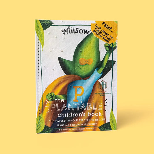 The Parsley Who Flew To The Rescue: Plantable Childrens Book cover image