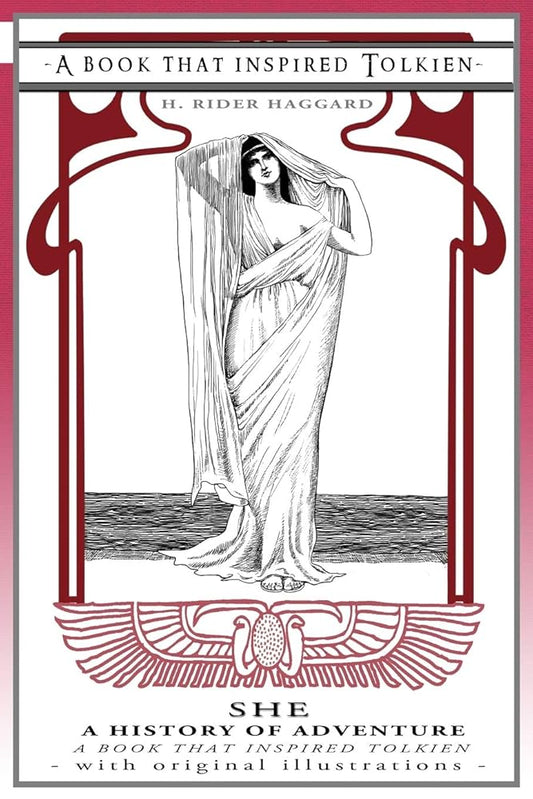 She: a History of Adventure - a Book That Inspired Tolkien: With Original Illustrations (Professor's Bookshelf) cover image