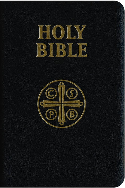 Douay-Rheims Bible (Black Genuine Leather): Standard Print Size cover image