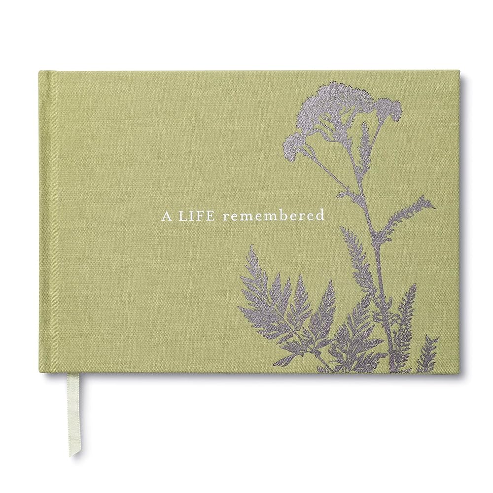 A Life Remembered — A Memorial Guest Book cover image