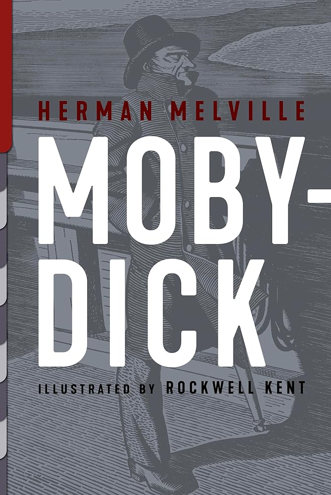 Moby-Dick: Illustrated by Rockwell Kent (Top Five Classics) cover image