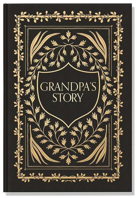 Grandpa's Story: A Memory and Keepsake Journal for My Family (Grandparents Keepsake Memory Journal Series) cover image
