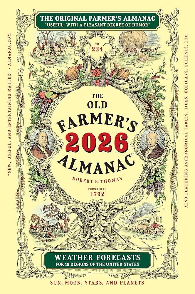 The 2026 Old Farmer's Almanac cover image