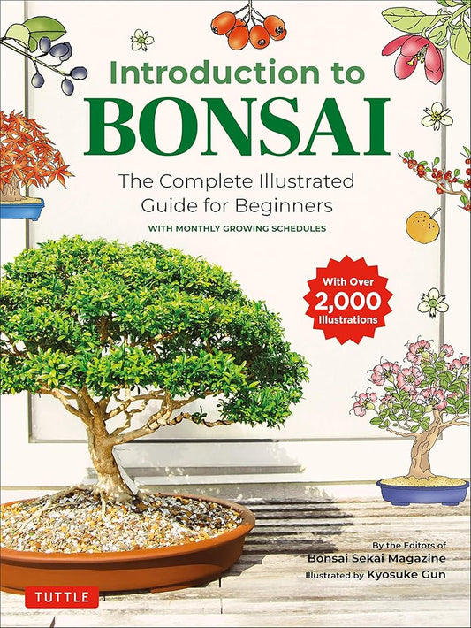 Introduction to Bonsai: The Complete Illustrated Guide for Beginners cover image