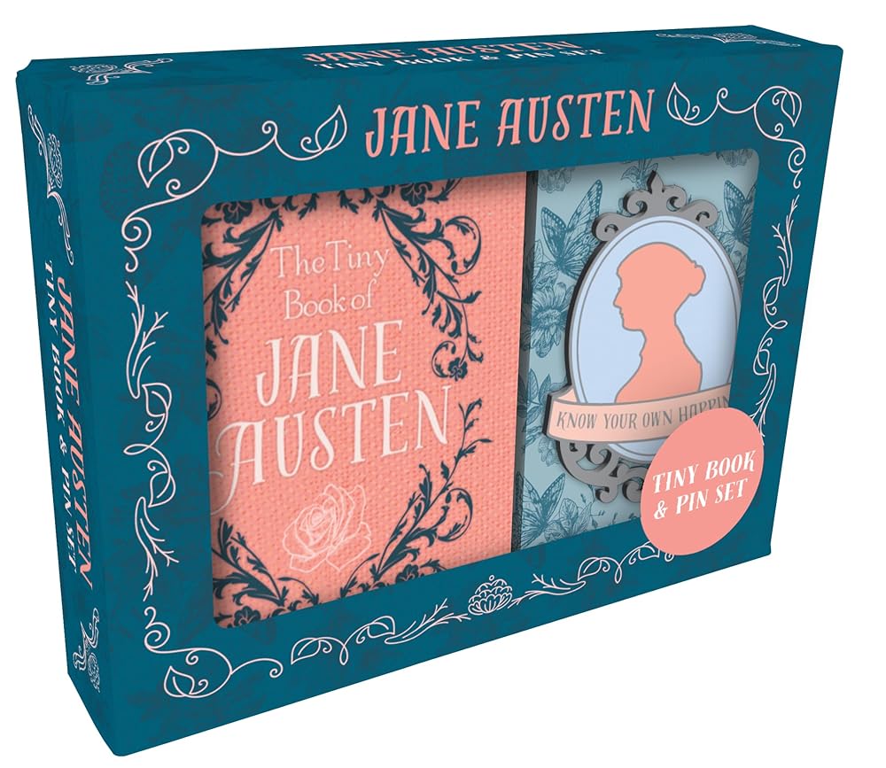 Jane Austen Tiny Book and Pin Set cover image