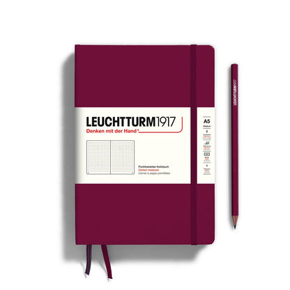 Notebooks - Medium (A5): Dotted / Hardcover / Rising Sun