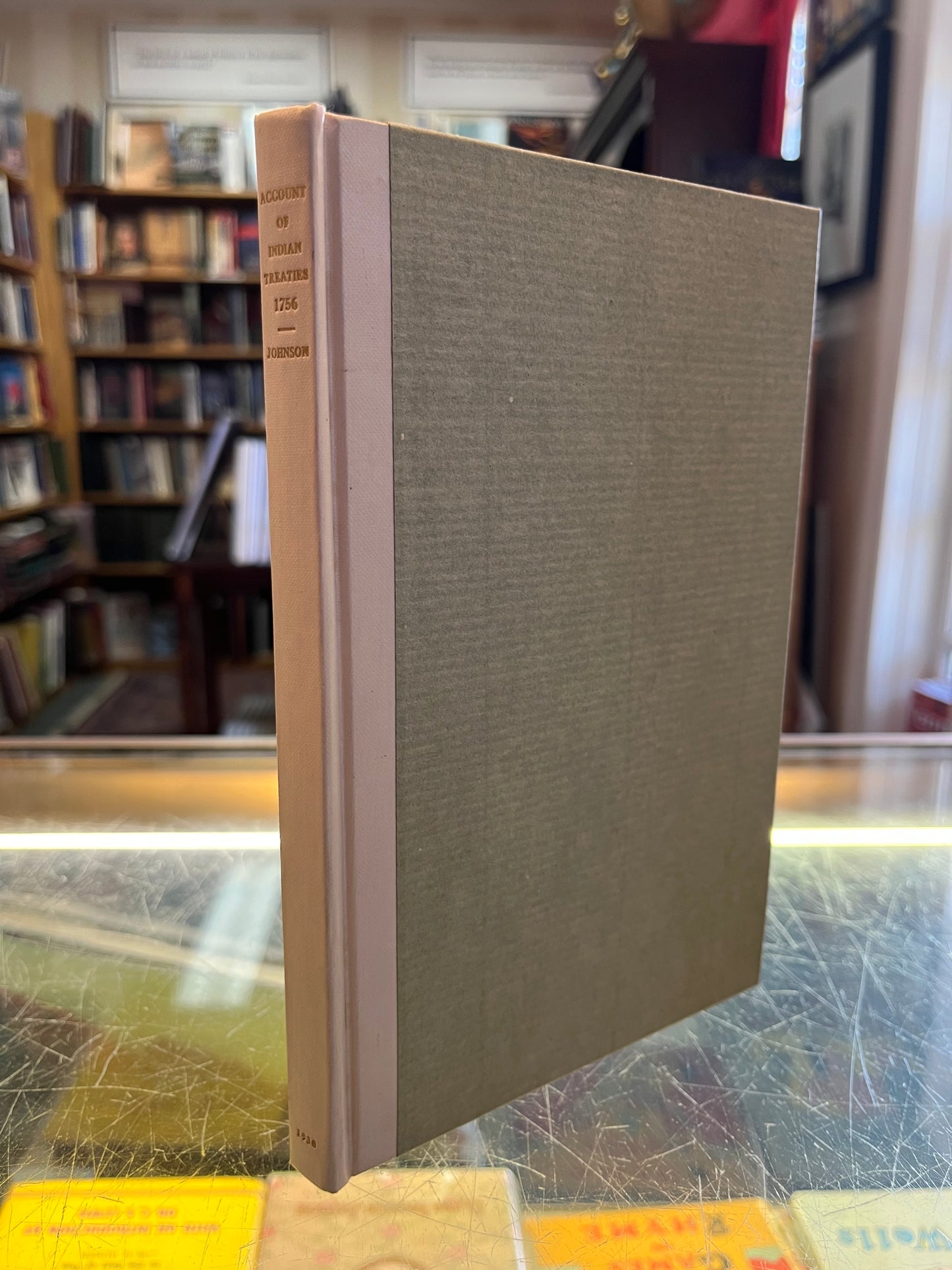 Account of Indian Treaties 1756