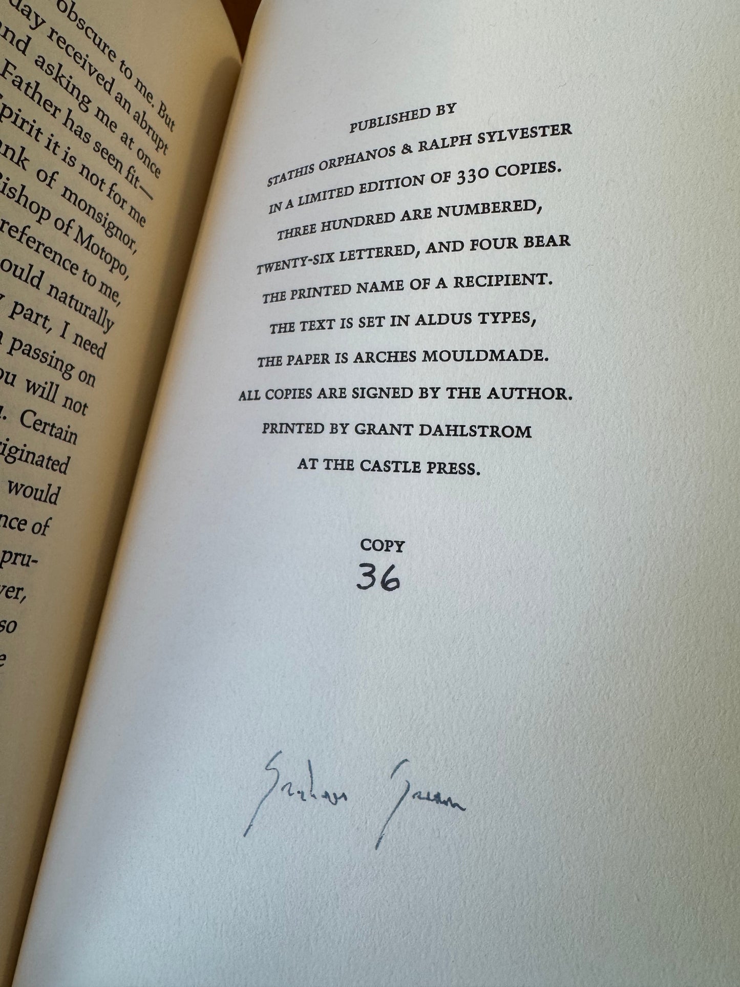 How Father Quixote Became A Monsignor (Signed)