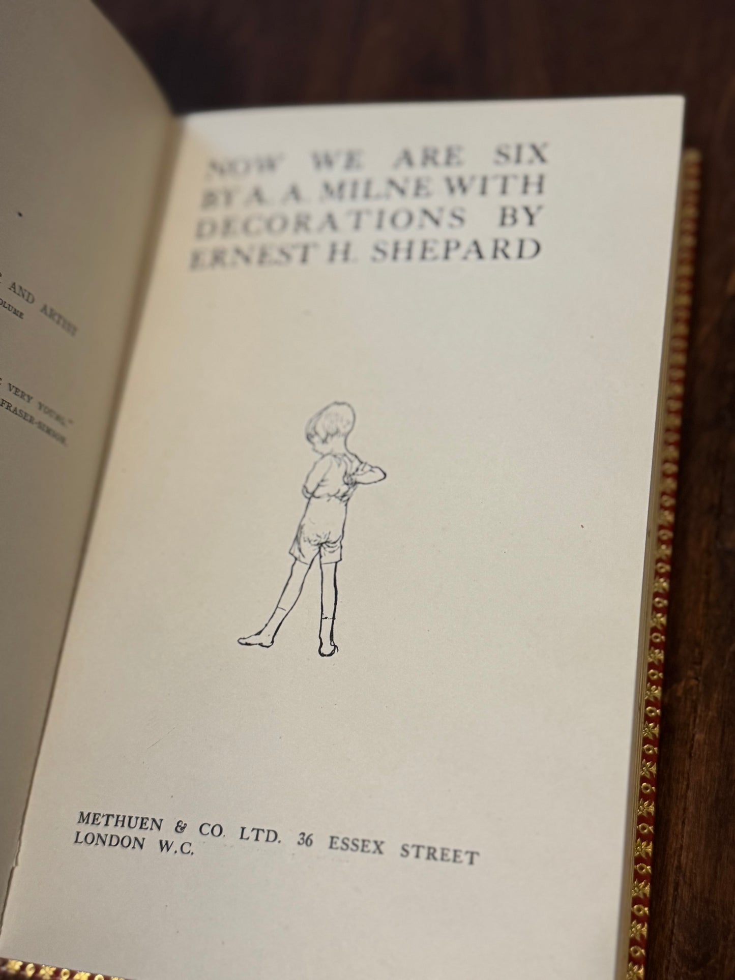 Now We Are Six (1927 First Edition)