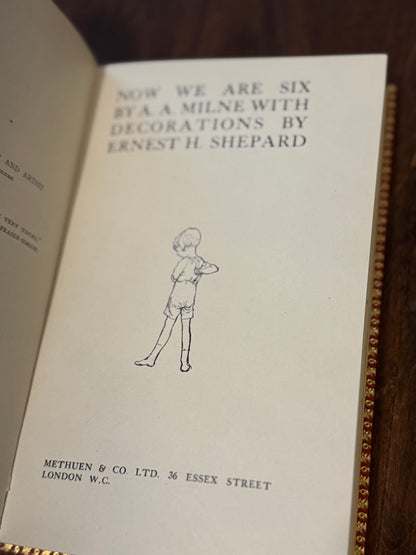 Now We Are Six (1927 First Edition)