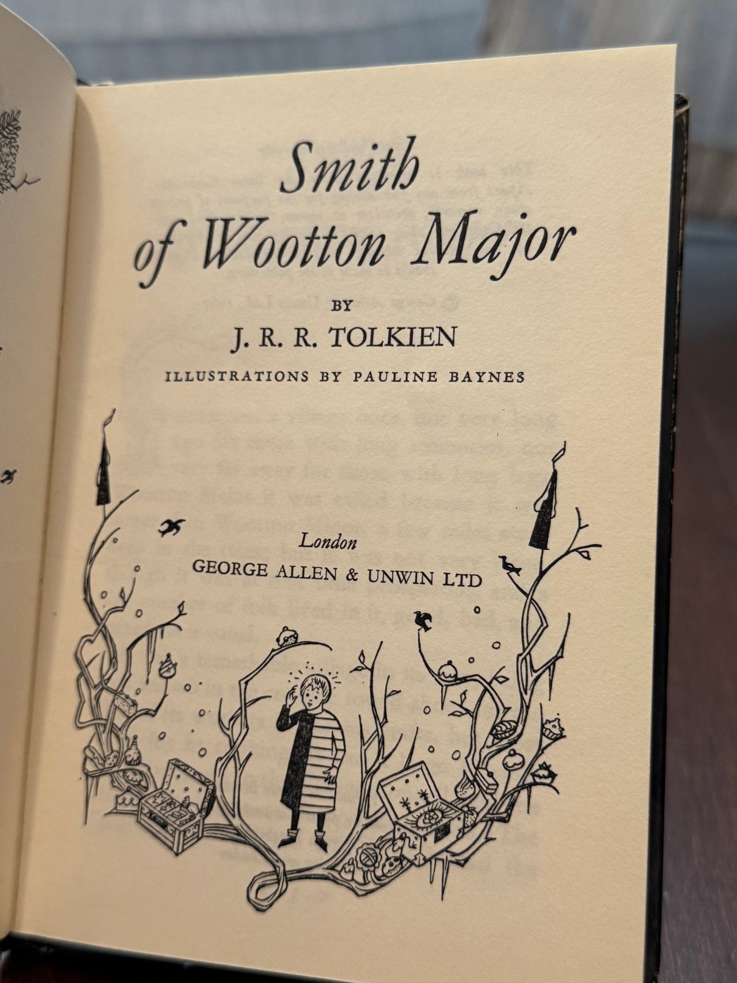 Smith of Wootton Major by J.R.R. Tolkien (1967 First Edition)