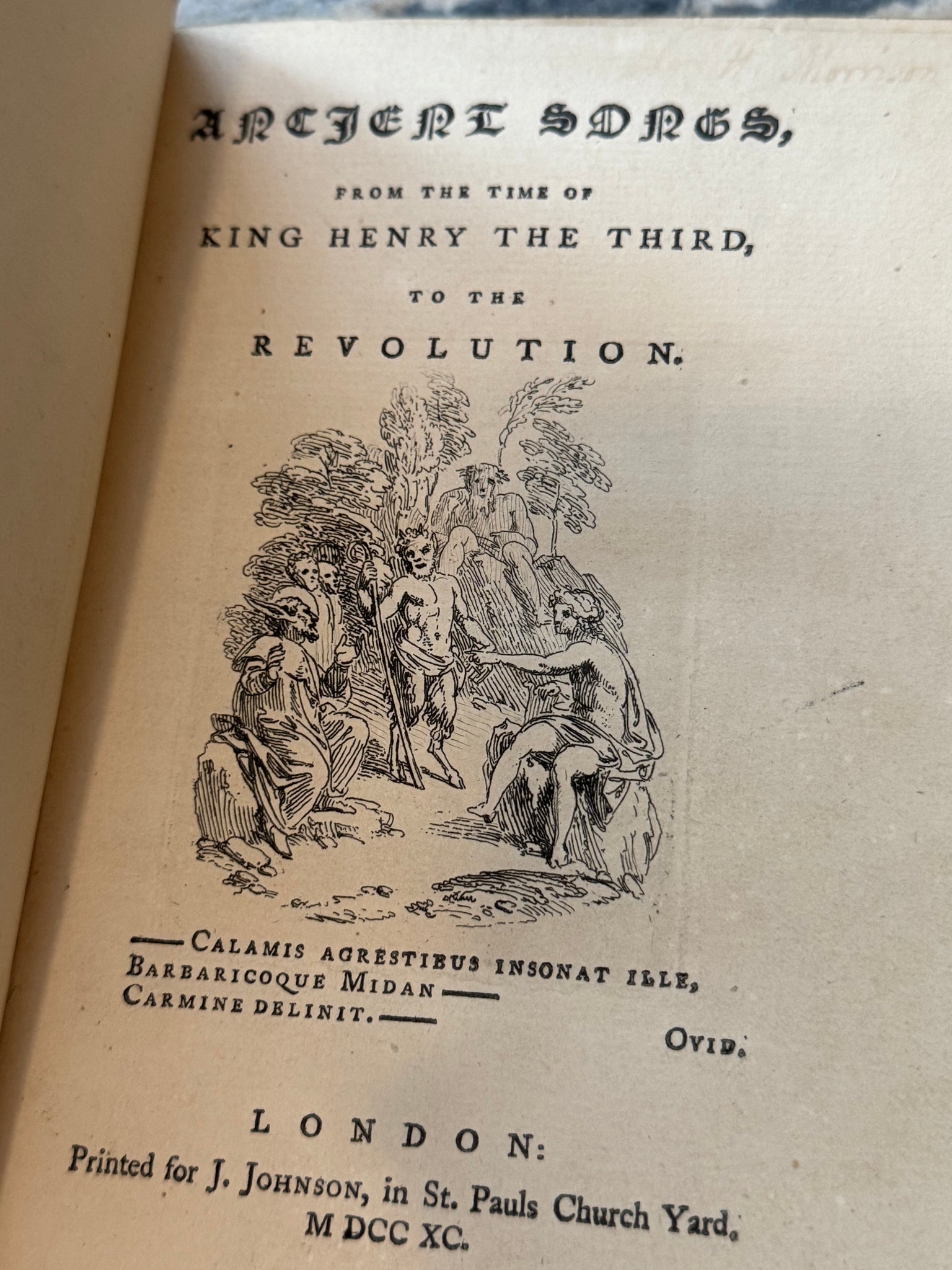 Ancient Songs by Joseph Ritson (1790 Bound by Zaehnsdorf)
