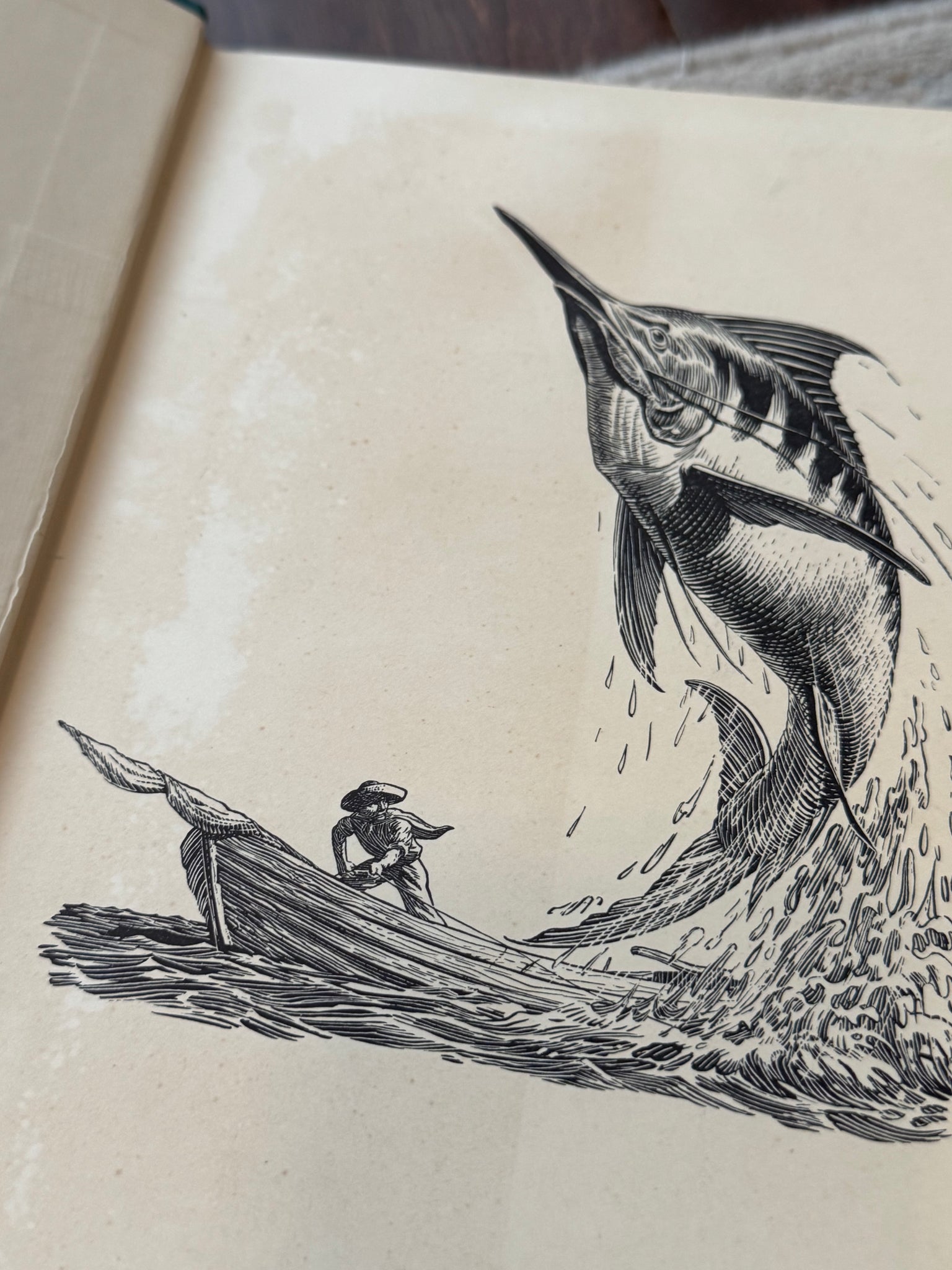 The Old Man and the Sea (1953 First Illustrated Edition)